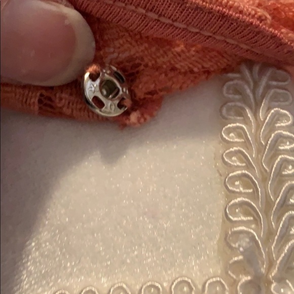 Free People Peach Lace Dress/Swimsuit Cover - Picture 11 of 12